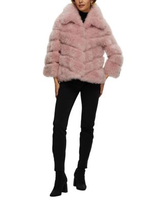  Select Cashmere Goat Diagonal Jacket