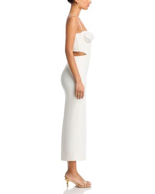 Martini Cutout Corset Midi Dress