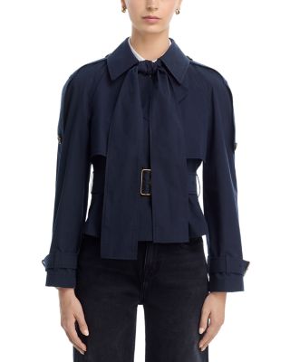 Trerose Short Canvas Trench Jacket