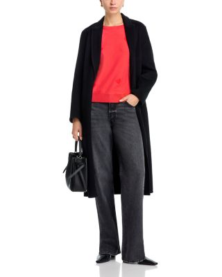 Intarsia Heart Dolman Sleeve Sweater 