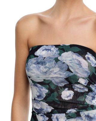 Bunch Of Roses Mesh Dress