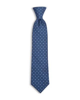 Silk Classic Geometric Tie - Exclusive