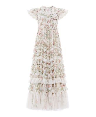 Colette'S La Vie En Rose Round Neck Gown