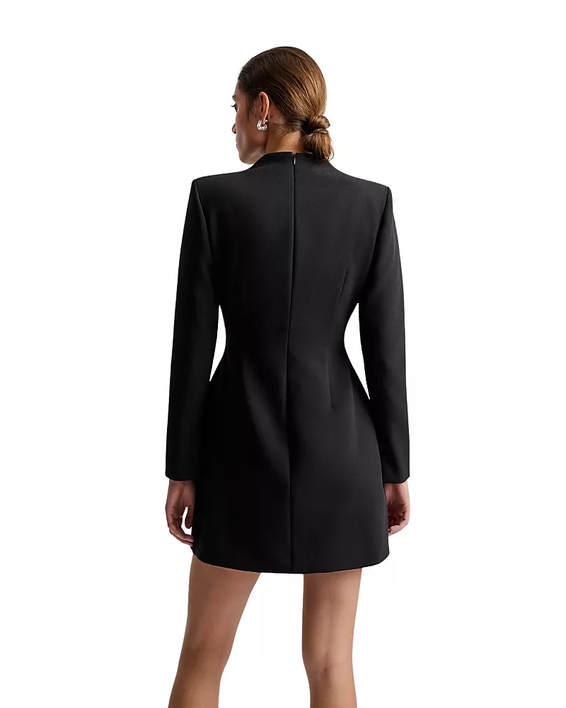 Malina Leanna High Neck Mini Dress