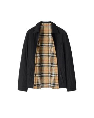 Reversible Quilted Nylon Overshirt