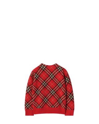 Boys' Check Wool Cardigan - Little Kid, Big Kid