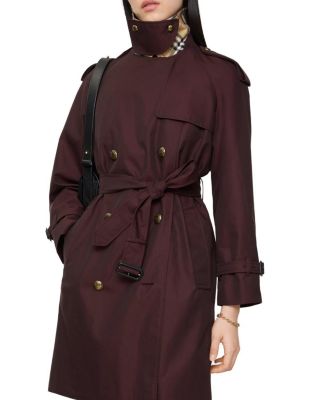 Mid-length Gabardine Castleford Trench Coat