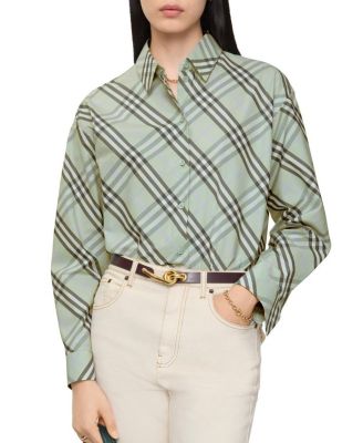  Relaxed Fit Check Cotton Shirt