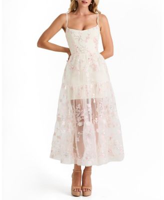 Adela Floral Tiered Maxi Dress