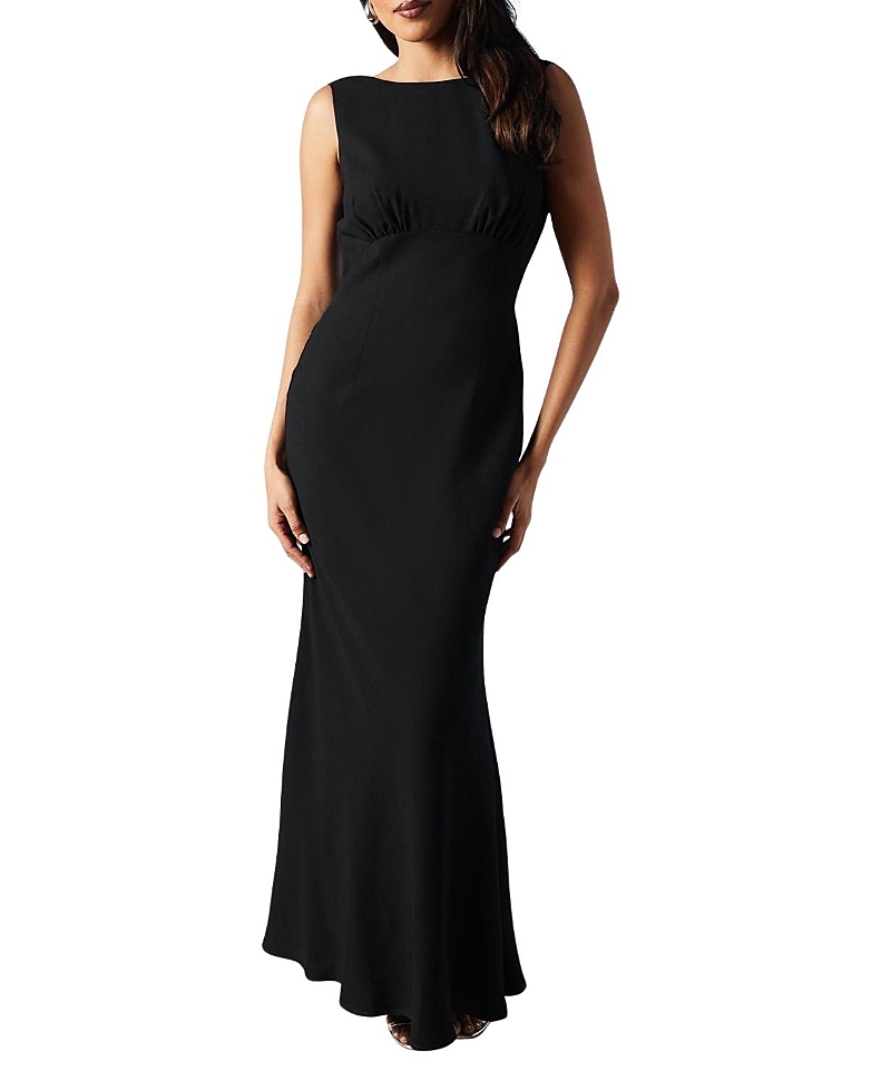Coast Cowl Back Maxi Bridesmaid Dress