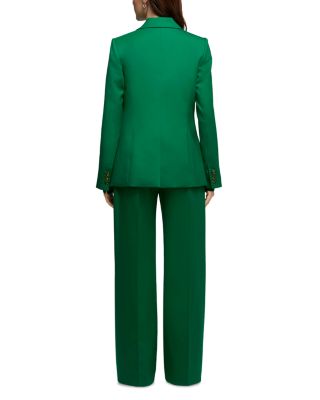 Notch Lapel Two Button Blazer