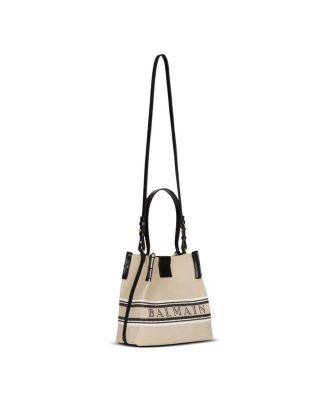 Release Bucket Bag in Canvas and Calfskin