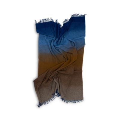 Whisper Ombr&eacute; Merino Wool Throw