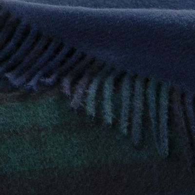 Tartan Reversible Double Merino Wool Throw