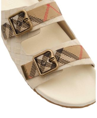  Men's Check Suede Urchin Sandals