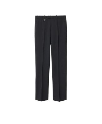  Wool Blend Tailored Trousers