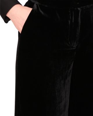 Velva Velvet Wide Leg Pants
