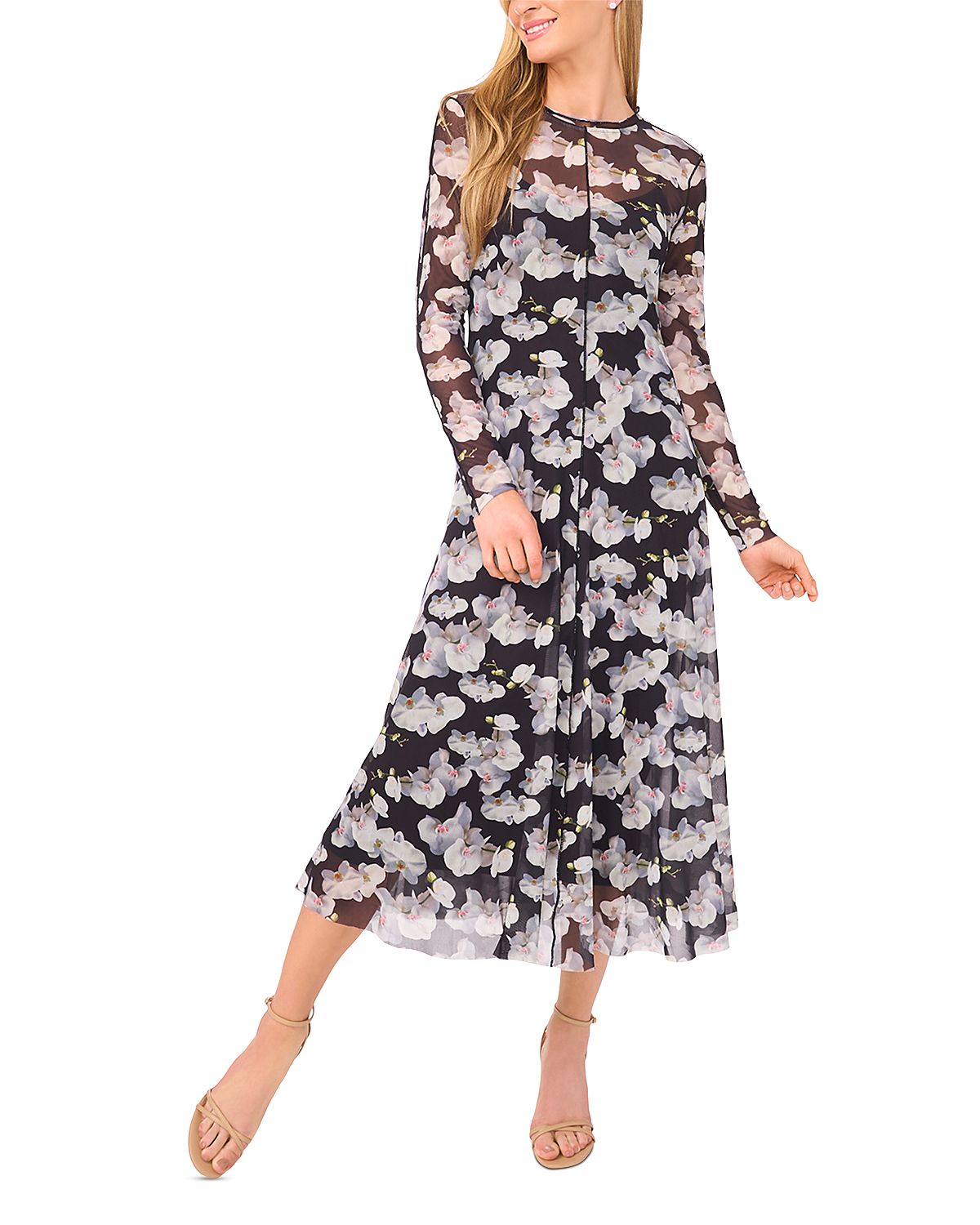 Ted Baker Orchidra Long Sleeve Dress