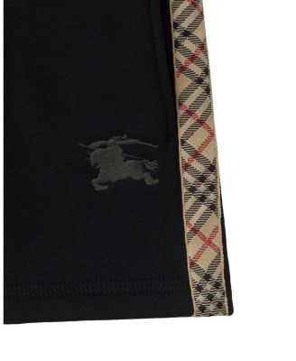 Uniex Check Trim Cotton Shorts - Baby