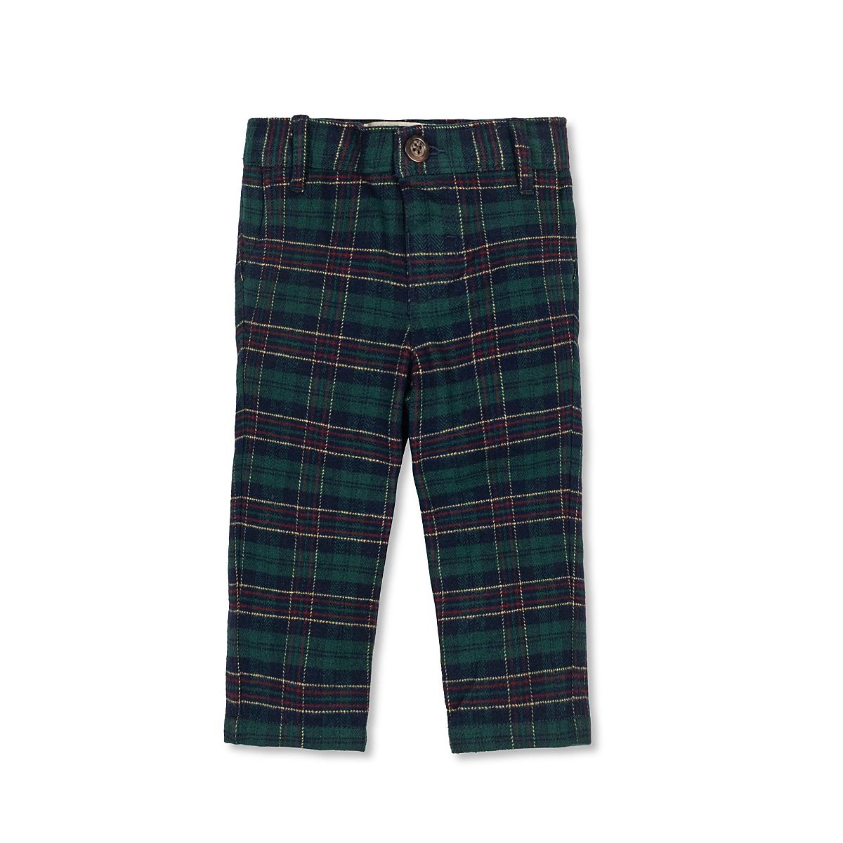 Hope & Henry Boys' Organic Brushed Suit Pant - Baby, Little Kid, Big Kid