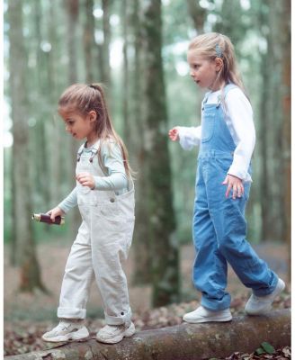 Unisex Custard Corduroy Overalls - Baby, Little Kid