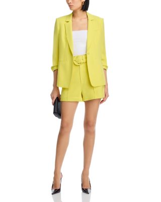 Khloe Ruched-Cuff Blazer