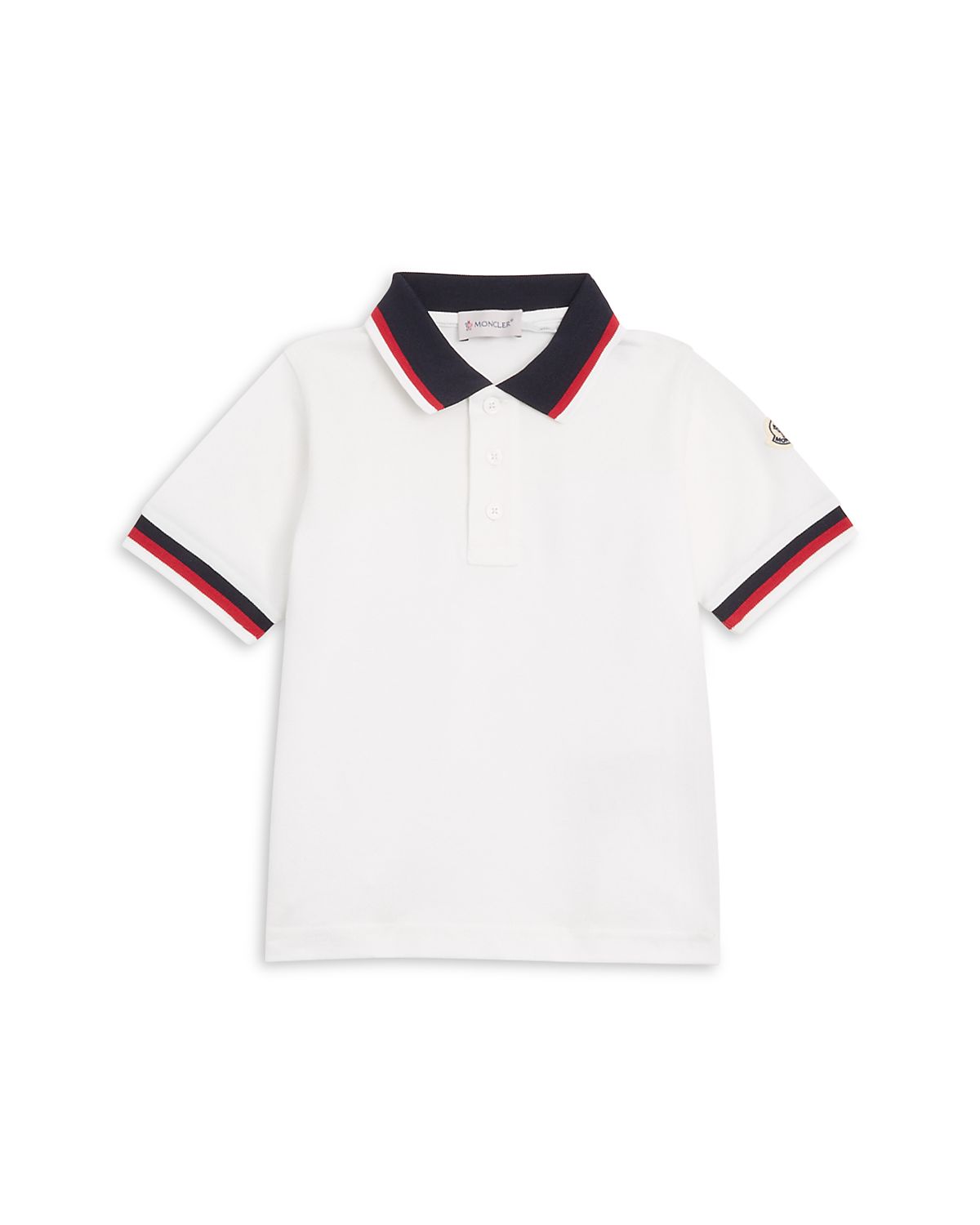 Moncler Boys' Short Sleeved Polo - Little Kid, Big Kid