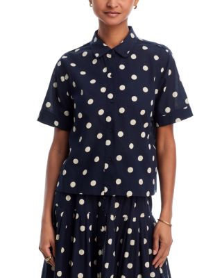 The Messenger Polka Dot Top