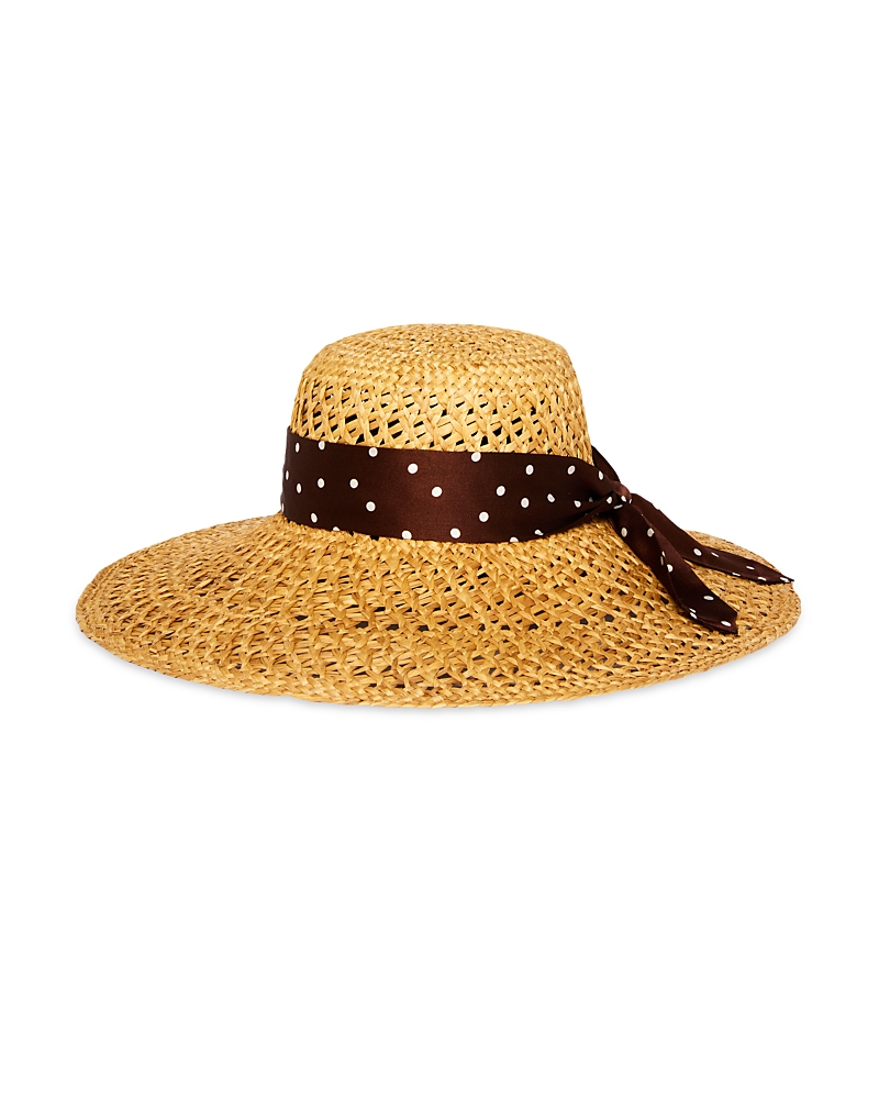 Rag & Bone Garden Straw Hat In Brown