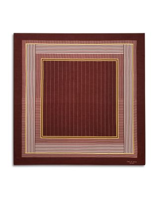 Pin Stripe Square Scarf