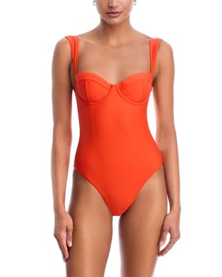 Kyle Bustier One Piece Swimsuit