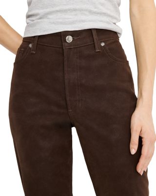 Better Than Suede Good True Straight Faux Suede Pants