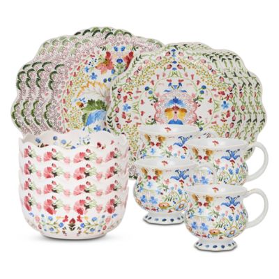 Sofia 16 Piece Dinnerware Set, Service for 4