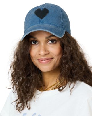 Imperfect Heart Denim Baseball Cap