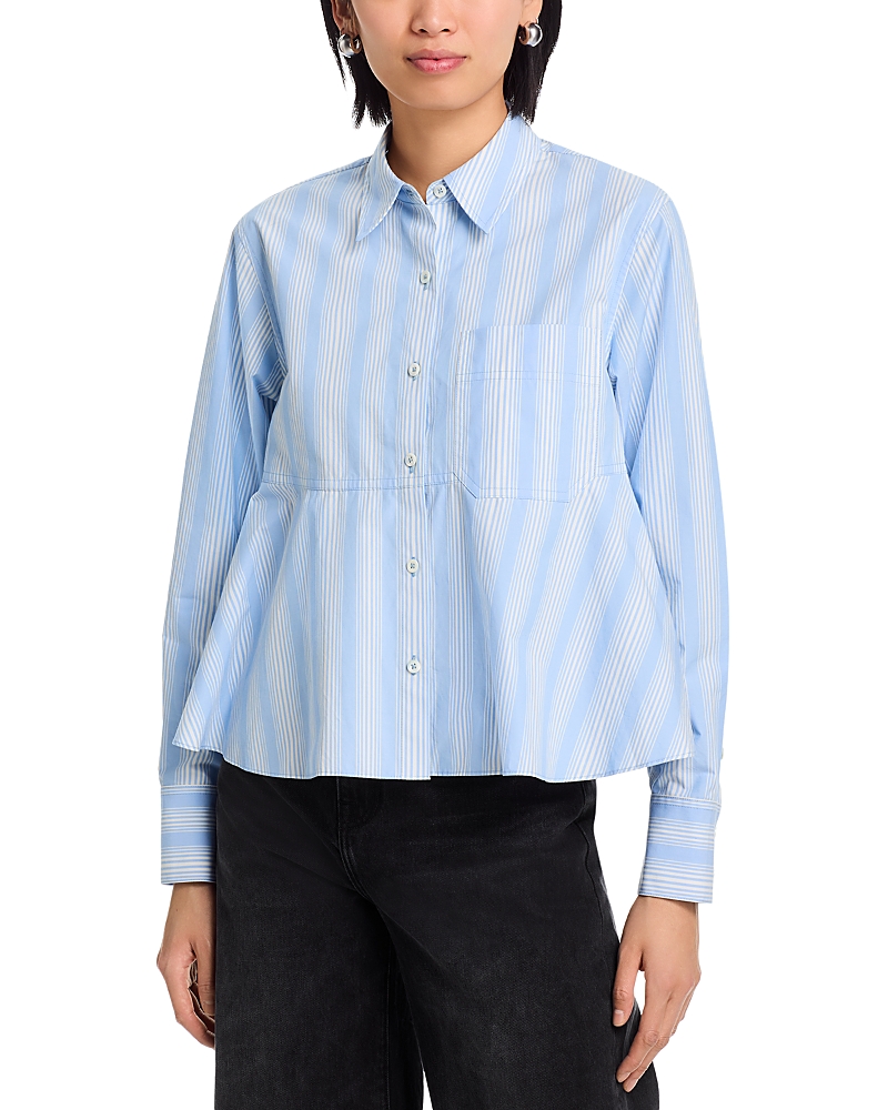 3.1 Phillip Lim Striped Long Sleeve Shirt