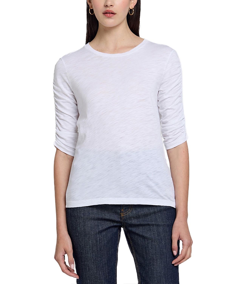 Goldie Lewinter Ruched Half Sleeve Tee