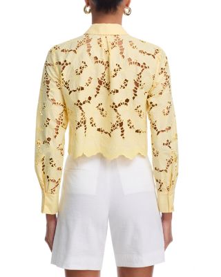 Seychelle Lace Button Front Shirt