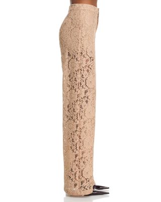 Chamberlain Lace Blazer, Aislin Lace Bralette Top & Livvy Lace Straight Leg Trousers