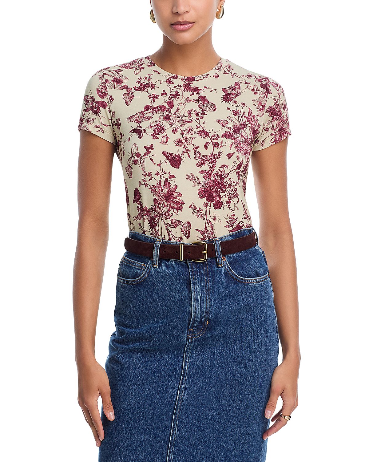 L'Agence Ressi Butterfly Toile Tee