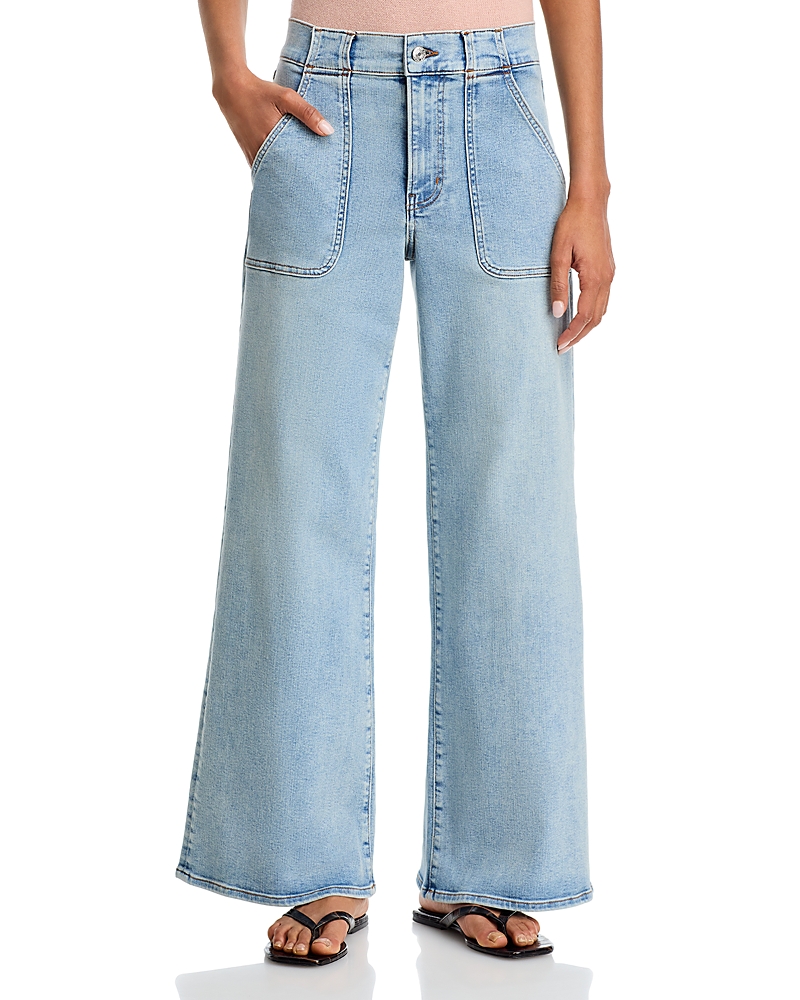 Frame Modern Pocket High Rise Jeans in Tribute
