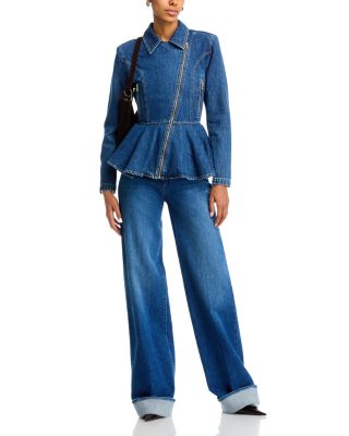 Moxie Peplum Biker Jacket