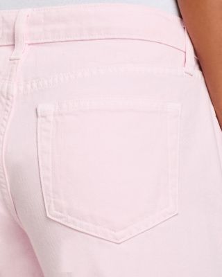 Celine Slim Femme Jacket & Blaine Low Rise Crop Stovepipe Jeans in Icy Lilac