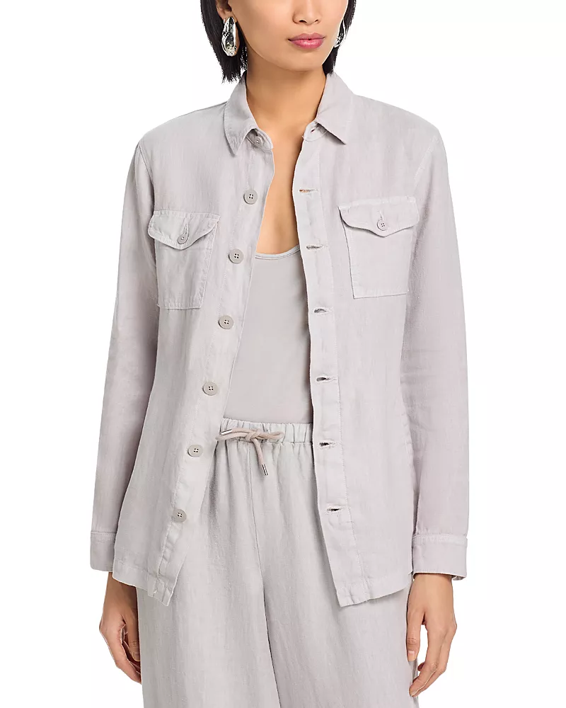 L'Agence Samaya Linen Safari Jacket