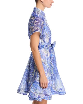 Collared Short Sleeve Dress