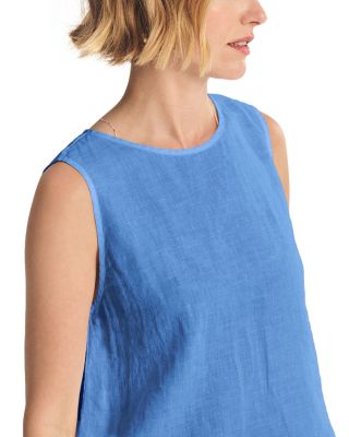 Maxine Linen Sleeveless Top