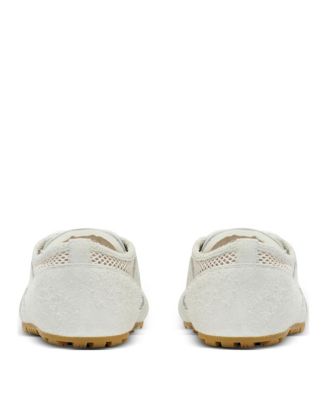  Women's Racer 45 Trainers in Calfskin, Suede and Nylon