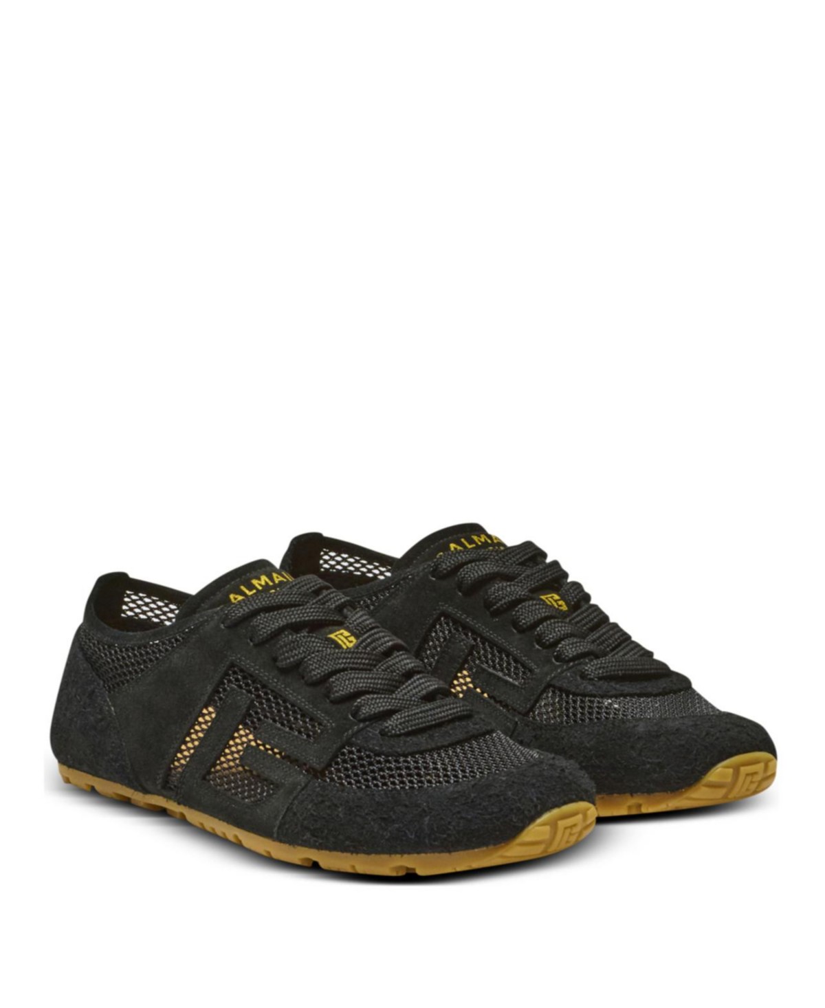 Racer 45 Trainers in Calfskin, Suede and Nylon