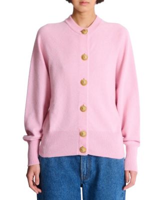  Buttoned Eco Cashmere Cardigan