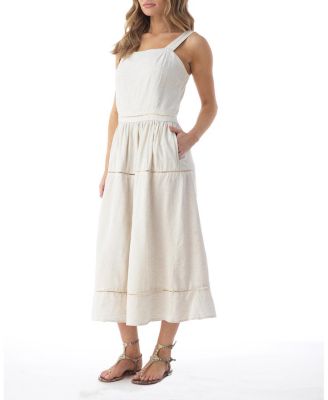  Mirabel Lightweight Smocked Midi Dress