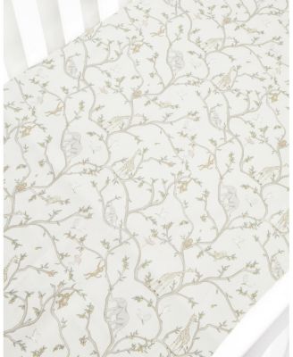 Animal Parade Crib Sheet